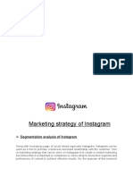 Marketing Strategy of Instagram