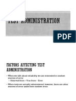 Test Administration