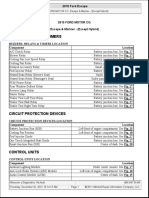 2010 Ford Escape 3.0L Localizacion de Componentes Electricos