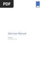 Site User Manual: Revision 0