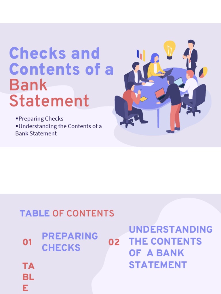 Understanding Bank Checks and Statements | PDF | Cheque | Banks