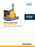 Electric Reach Truck: ETM/ETV 318-325