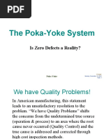 The Poka-Yoke System: Is Zero Defects A Reality?