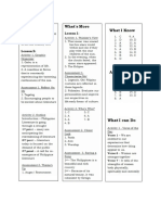 Answer Key 21st Century Module 1