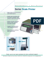 SM-100 Series Scale Printer