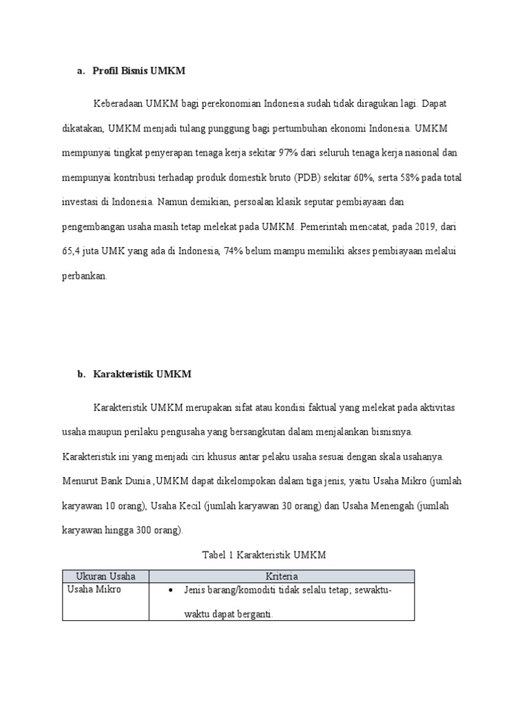 Keunggulan bisnis UMKM end-of-year identifikasi