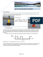 Le Stockage de L'énergie Photovoltaique