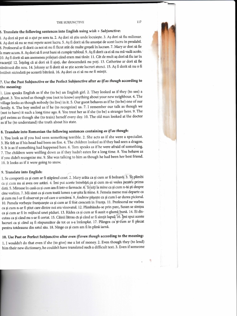 Subjunctive 1 | PDF | Grammatical Conjugation | Grammar
