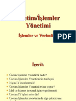 Yonetim Tarihi Ve Verimlilik