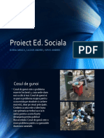 Proiect Educatie Sociala