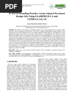 ICAO Overloading Practice Versus Airport Pavement Design Life Using FAARFIELD 1.3 and COMFAA 2.0, 3.0