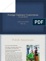 Foreign Currency Conversions: Celeste Carreon-Hall EDU 280