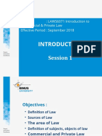 LAWS6071 - Session 1 - Introduction....