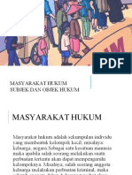 Konsep Dasar Ilmu Hukum - Masyarakat Subjek Dan Objek Hukum