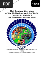 21st-Century-Literature q1 Mod2 v3