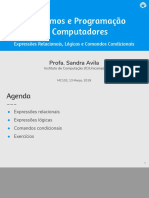 Algoritmos e Programação de Computadores