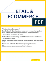 Retail and Ecommerce