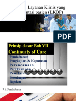 Esensi Bab Vii Layanan Klinis Yg Berorientasi Pasien