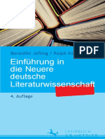 Jeßing Köhnen Literaturgeschichte Nach 1945