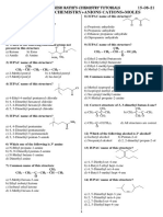 Basic Organic Chemistry+Anions Cations+Moles: Prof. Rakesh Rathi'S Chemistry Tutorials 15-08-21