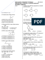 Basic Organic Chemistry+Anions Cations+Moles+ Hydrocarbons