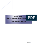 Model Bc-C1 Machine Code: D245/D246/D247 Field Service Manual