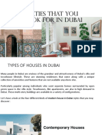Properties That You Can Look For in Dubai