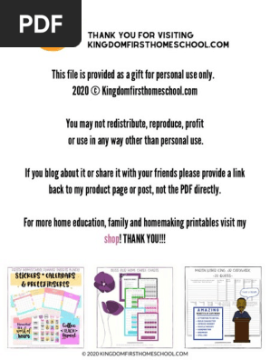Printable Family Quarantine Bucket List