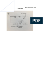 Kirby Linsag, Basic Electricity, Final Exam