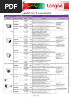 Longse Full Color-IP Camera Price List V202111A