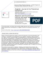 Angelaki: Journal of The Theoretical Humanities