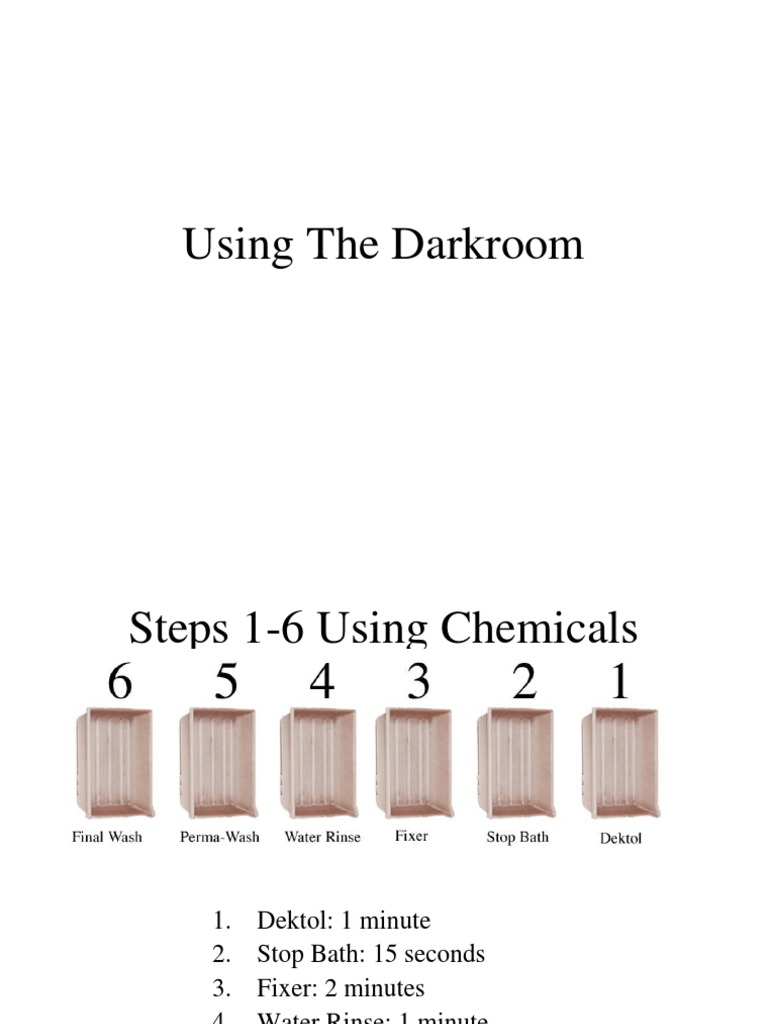 Darkroom Basics PDF
