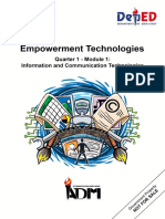 Empowerment-Tech G11 Q1 M1