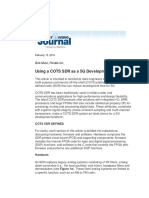 Using A COTS SDR As A 5G Development Platform: Bob Muro, Pentek Inc