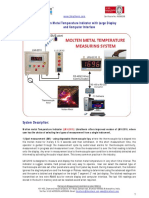 Molten Metal Temp Measuring System 160514
