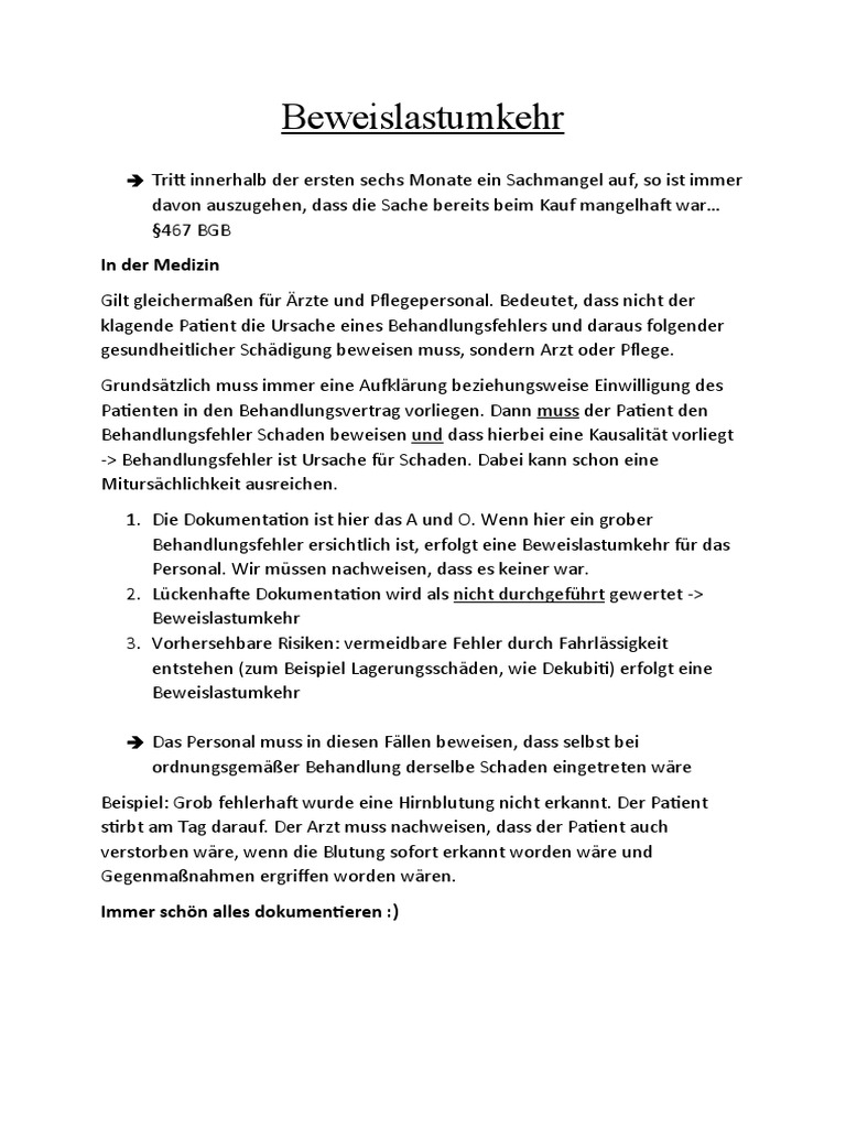 Beweislastumkehr, Unterlassene Hilfeleistung Und 239 STGB PDF