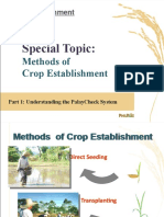 10 Methods of Crop Establishment