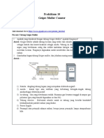 Praktikum 10 - Pre Test - GM Counter - Ilqham Firmanzyah - 19306144023