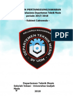 Laporan Pertanggungjawaban Keluarga Mahasiswa Departemen Teknik Mesin Periode 2017/2018 - Kabinet Cakrawala