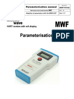 Parameterisation Manual: HART Modem With Ma-Display