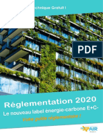 Reglementation 2020 Nouveau Label Energie Carbone