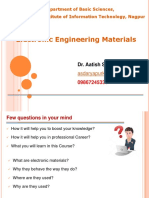 Why Electronic Engineering Materials-1