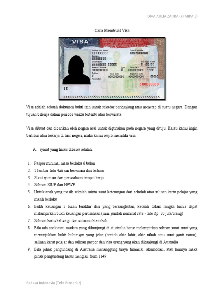 Cara Mempersiapkan Dokumen dan Mengurus Visa untuk Bepergian ke Luar