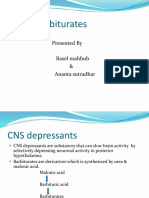 Barbiturates: CNS Depressants and Their Mechanism of Action