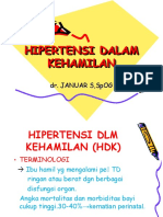 Hipertensi Kehamilan - DR Januar (1-6-16)