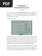 Advanced Strength of Materials Prof. S. K. Maiti Department of Mechanical Engineering Indian Institute of Technology, Bombay Lecture - 37