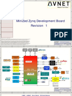 Minized Zynq Development Board 1 Revision: Avnet Engineering Services