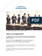 La Organización (Semana 1) (Clase Virtual)