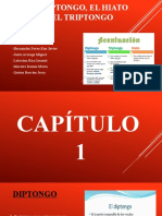 EL DIPTONGO, EL HIATO Y EL TRIPTONGO Diapositiva