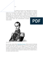 Cronología Simón Bolívar